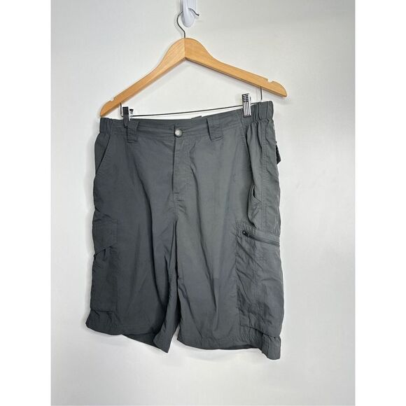 Columbia Shorts Mens Omni-Shade Sun Protection Gray Size 32 - Picture 2 of 8